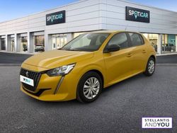 Jaune Utilisé 2022 Peugeot 208 Active Citadine | 10 990 € (Bon prix)