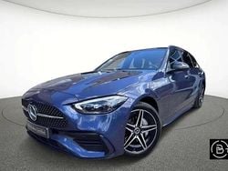 Bleu Utilisé 2024 Mercedes C300 AMG line Break | 49 990 €