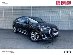 Noir mythe métallisé Utilisé 2023 Audi Q3 Sportback S-Line SUV | 39 890 € (Bon prix)