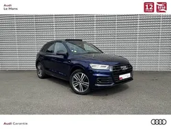 Bleu navarre métallisé Utilisé 2019 Audi Q5 S-Line SUV | 35 490 € (Prix juste)
