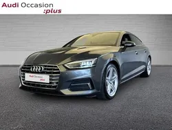 Gris daytona nacré Utilisé 2018 Audi A5 Sportback S-Line | 24 900 € (Prix juste)