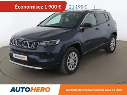 Bleu Utilisé 2021 Jeep Compass Limited SUV | 19 290 € (Prix juste)