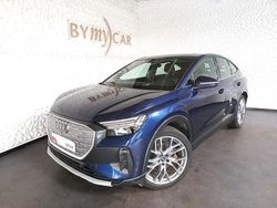 Bleu navarre métallisé Utilisé 2023 Audi Q4 Sportback e-tron Advanced SUV | 28 900 € (Super prix)