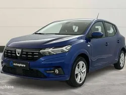 Bleu Utilisé 2022 Dacia Sandero Comfort Citadine | 12 499 € (Prix juste)