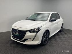 Blanc Utilisé 2022 Peugeot 208 Allure Citadine | 15 990 € (Prix juste)