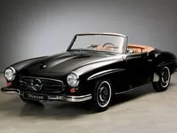 Noir Utilisé 1960 Mercedes 190 Cabriolet | 158 000 €