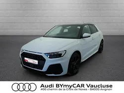 Blanc glacier métallisé Utilisé 2024 Audi A1 Sportback S-Line Citadine | 29 637 € (Prix assez cher)