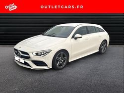 Blanc polaire Utilisé 2021 Mercedes CLA200 AMG line Break | 27 490 € (Bon prix)