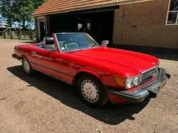 Rouge Utilisé 1986 Mercedes SL500 Cabriolet | 8 400 €