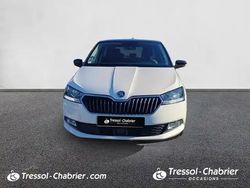 Blanc candy/noi Occasion 2019 Skoda Fabia Citadine | 11 890 € (Super prix)