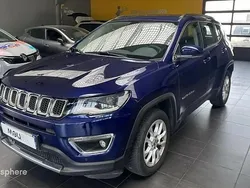 Bleu Utilisé 2021 Jeep Compass Limited SUV | 21 999 € (Prix juste)