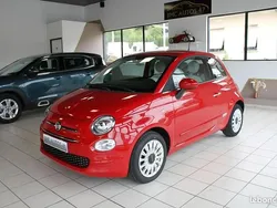 Rouge Utilisé 2020 Fiat 500 Lounge Citadine | 11 400 € (Bon prix)