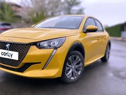 Jaune Utilisé 2021 Peugeot e-208 Allure Citadine | 13 390 € (Bon prix)