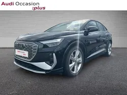 Noir mythe métallisé Utilisé 2022 Audi Q4 Sportback e-tron S-Line SUV | 33 990 € (Bon prix)