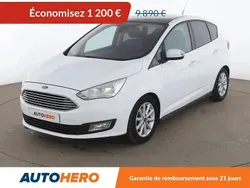 Blanc Utilisé 2016 Ford C-MAX Titanium Monospace | 8 690 € (Bon prix)
