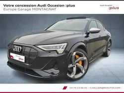 Noir mythic métallisé Utilisé 2021 Audi e-tron Sport SUV | 49 990 € (Prix juste)