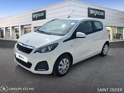 Blanc Utilisé 2021 Peugeot 108 Active Citadine | 11 690 € (Prix juste)