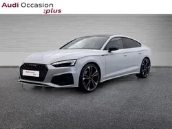Blanc glacier métallisé Utilisé 2024 Audi A5 Sportback S-Line Berline | 50 990 € (Prix assez cher)