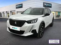 Blanc Utilisé 2021 Peugeot 2008 GT SUV | 17 990 € (Prix juste)