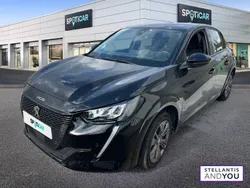 Noir Utilisé 2020 Peugeot e-208 Allure Citadine | 12 990 € (Prix juste)