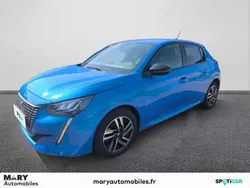 Bleu Utilisé 2023 Peugeot 208 Allure Citadine | 16 750 € (Prix juste)