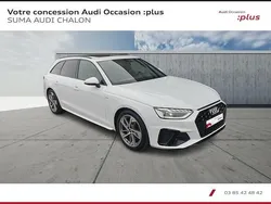 Blanc glacier métallisé Utilisé 2024 Audi A4 Competition Break | 42 990 € (Super prix)