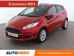 Rouge Utilisé 2016 Ford Fiesta Titanium Citadine | 7 890 € (Prix juste)