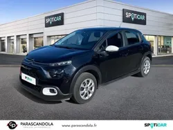 Noir Utilisé 2023 Citroën C3 PureTech Citadine | 11 490 € (Bon prix)
