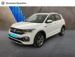Blanc pur Utilisé 2020 VW T-Cross R-line SUV | 21 490 € (Prix juste)