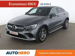 Gris Utilisé 2017 Mercedes GLC250 Coupé | 35 190 € (Prix juste)