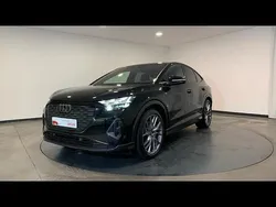 Noir mythe métallisé Utilisé 2024 Audi Q4 Sportback e-tron Design SUV | 48 299 € (Prix juste)