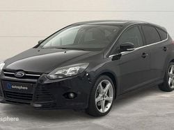Noir Utilisé 2012 Ford Focus Titanium Berline | 11 499 €
