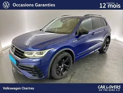 Bleu Utilisé 2022 VW Tiguan R-line SUV | 35 970 € (Prix cher)