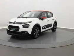 Blanc Utilisé 2022 Citroën C3 PureTech Citadine | 11 950 € (Prix juste)