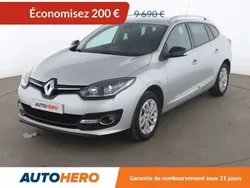 Gris Utilisé 2015 Renault Mégane GrandTour LIMITED Deluxe Break | 8 890 €