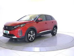 Rouge Utilisé 2021 Peugeot 3008 | 22 990 € (Prix juste)