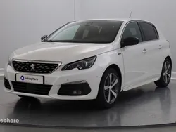 Blanc Utilisé 2017 Peugeot 308 GT-line Berline | 10 199 € (Prix assez cher)