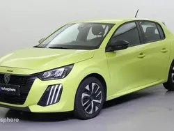Jaune Utilisé 2024 Peugeot 208 Active Citadine | 16 499 € (Prix juste)
