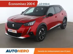 Rouge Utilisé 2021 Peugeot 2008 GT SUV | 16 990 € (Prix juste)