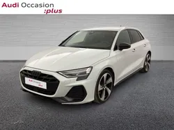 Blanc Utilisé 2024 Audi A3 Sportback S-Line Berline | 38 390 € (Prix juste)