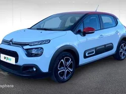 Blanc banquise (o) Utilisé 2022 Citroën C3 PureTech Citadine | 10 978 € (Bon prix)