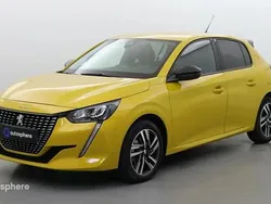 Jaune Utilisé 2022 Peugeot 208 Allure Citadine | 14 899 € (Bon prix)