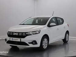 Blanc Utilisé 2023 Dacia Sandero Expression Citadine | 14 499 € (Prix juste)