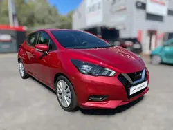 Rouge Utilisé 2022 Nissan Micra Citadine | 13 480 € (Prix juste)