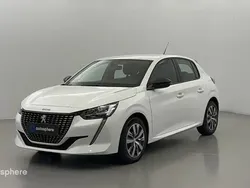Blanc Utilisé 2023 Peugeot 208 Active Citadine | 14 999 € (Prix juste)