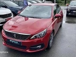 Rouge elixir (s) Utilisé 2021 Peugeot 308 Allure Berline | 17 399 € (Bon prix)