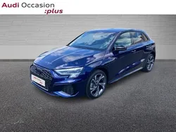 Bleu navarre métallisé Utilisé 2024 Audi A3 Sportback e-tron S-Line Berline | 37 890 € (Prix assez cher)