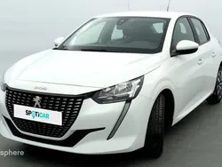 Blanc Utilisé 2019 Peugeot 208 Business-Line Citadine | 11 279 € (Prix juste)