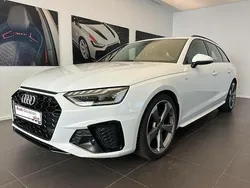 Blanc glacier métallisé Utilisé 2022 Audi A4 S-Line Break | 31 834 € (Prix juste)