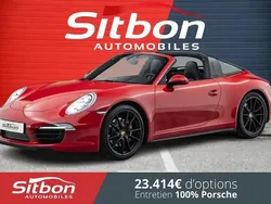 Rouge Utilisé 2015 Porsche 911 Targa 4S Cabriolet | 124 980 € (Prix juste)